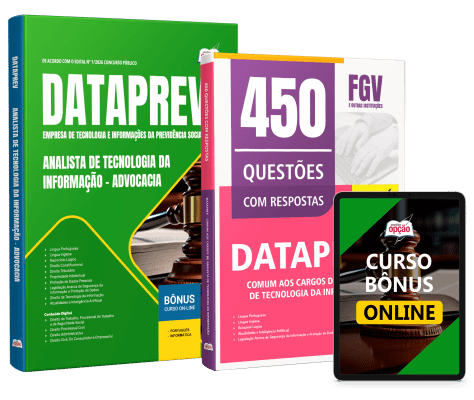 Combo DATAPREV 2026 - Analista de Tecnologia da Informação - Advocacia