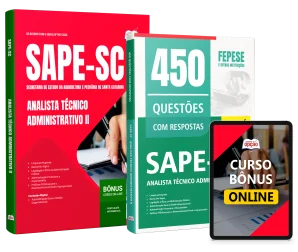 Capa Combo SAPE-SC 2026 - Analista Técnico Administrativo II
