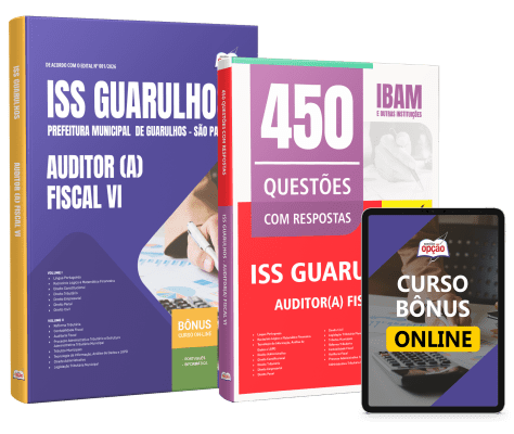 Combo ISS Guarulhos - SP 2026 - Auditor(a) Fiscal VI