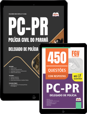 Combo PC-PR 2026 - Delegado de Polícia