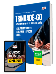 Apostila Câmara de Trindade-GO 2026 - Auxiliar Legislativo - Auxiliar de Serviços Gerais