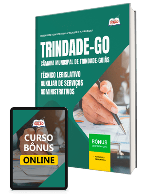 Apostila Câmara de Trindade-GO 2026 - Técnico Legislativo - Auxiliar de Serviços Administrativos