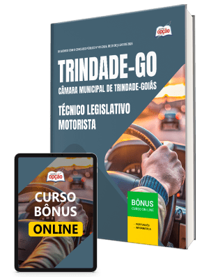 Apostila Câmara de Trindade-GO 2026 - Técnico Legislativo - Motorista