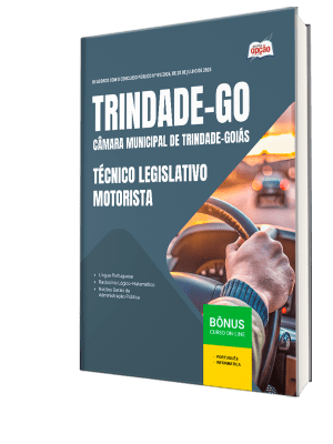 Apostila Câmara de Trindade-GO 2026 - Técnico Legislativo - Motorista