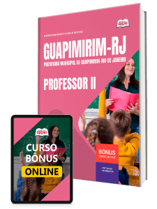 Apostila Prefeitura de Guapimirim-RJ 2026 - Professor II