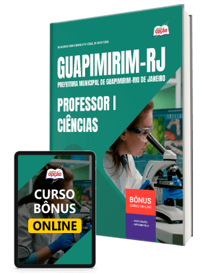 Apostila Prefeitura de Guapimirim-RJ 2026 - Professor I - Ciências