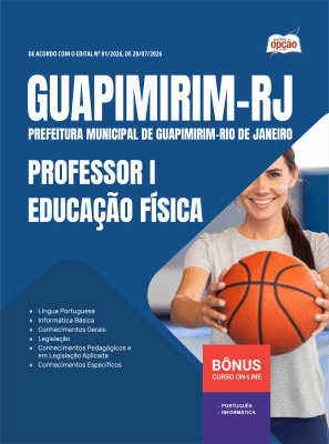 Apostila Prefeitura de Guapimirim-RJ 2026 - Professor I - Educação Física
