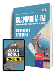 Apostila Prefeitura de Guapimirim-RJ 2026 - Professor I - Geografia
