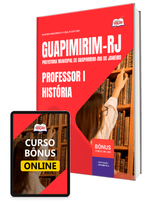 Apostila Prefeitura de Guapimirim-RJ 2026 - Professor I - História