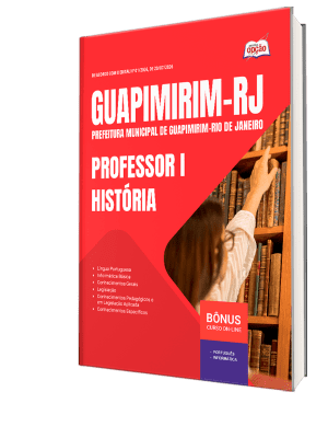 Apostila Prefeitura de Guapimirim-RJ 2026 - Professor I - História