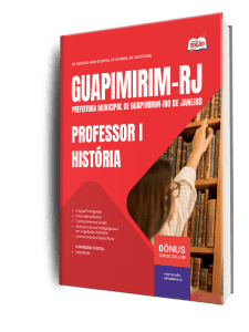 Apostila Prefeitura de Guapimirim-RJ 2026 - Professor I - História