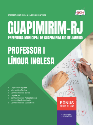 Apostila Prefeitura de Guapimirim-RJ 2026 - Professor I - Língua Inglesa