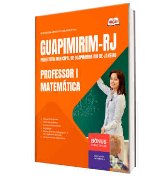 Apostila Prefeitura de Guapimirim-RJ 2026 - Professor I - Matemática