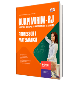 Apostila Prefeitura de Guapimirim-RJ 2026 - Professor I - Matemática