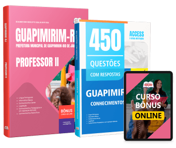 Combo Prefeitura de Guapimirim-RJ 2026 - Professor II