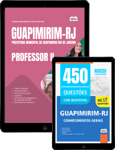 Combo Prefeitura de Guapimirim-RJ 2026 - Professor II