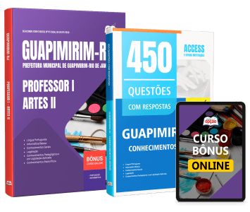 Combo Prefeitura de Guapimirim-RJ 2026 - Professor I - Artes