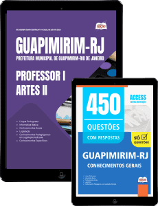 Combo Prefeitura de Guapimirim-RJ 2026 - Professor I - Artes