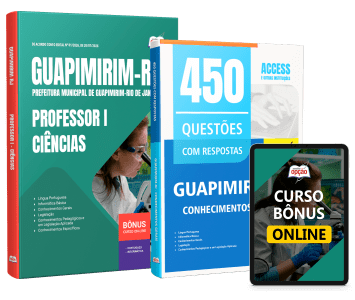 Combo Prefeitura de Guapimirim-RJ 2026 - Professor I - Ciências