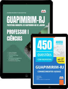 Combo Prefeitura de Guapimirim-RJ 2026 - Professor I - Ciências