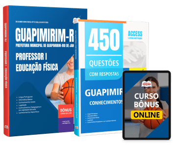 Combo Prefeitura de Guapimirim-RJ 2026 - Professor I - Educação Física