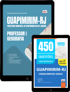 Combo Prefeitura de Guapimirim-RJ 2026 - Professor I - Geografia