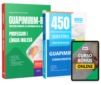 Combo Prefeitura de Guapimirim-RJ 2026 - Professor I - Língua Inglesa