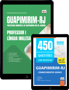 Combo Prefeitura de Guapimirim-RJ 2026 - Professor I - Língua Inglesa