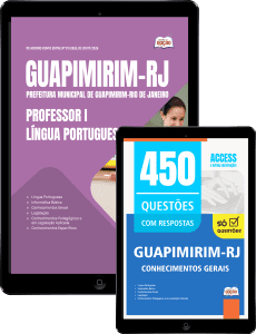 Combo Prefeitura de Guapimirim-RJ 2026 - Professor I - Língua Portuguesa