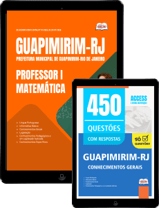 Combo Prefeitura de Guapimirim-RJ 2026 - Professor I - Matemática