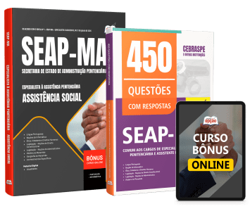 Combo SEAP-MA 2026 - Especialista à Assistência Penitenciária - Especialidade: Assistência Social