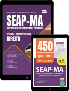 Combo SEAP-MA 2026 - Especialista à Assistência Penitenciária - Especialidade: Direito