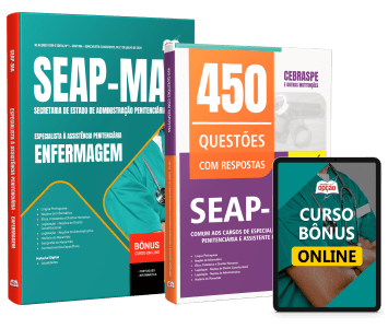 Combo SEAP-MA 2026 - Especialista à Assistência Penitenciária - Especialidade: Enfermagem