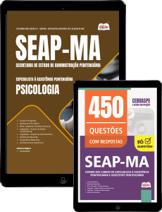 Combo SEAP-MA 2026 - Especialista à Assistência Penitenciária - Especialidade: Psicologia
