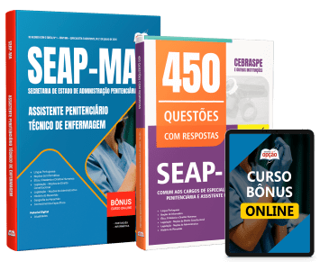 Combo SEAP-MA 2026 - Assistente Penitenciário - Especialidade: Técnico de Enfermagem