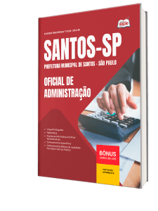 Combo Prefeitura de Santos - SP 2026 - Oficial de Administração