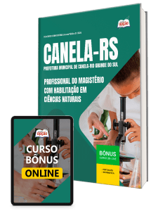 Apostila Prefeitura de Canela-RS 2026 - Profissional do Magistério com Habilitação em Ciências Naturais