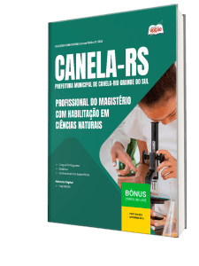 Apostila Prefeitura de Canela-RS 2026 - Profissional do Magistério com Habilitação em Ciências Naturais