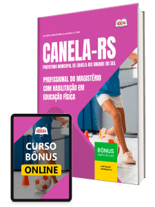 Apostila Prefeitura de Canela-RS 2026 - Profissional do Magistério com Habilitação em Educação Física