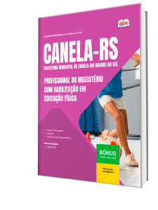 Apostila Prefeitura de Canela-RS 2026 - Profissional do Magistério com Habilitação em Educação Física