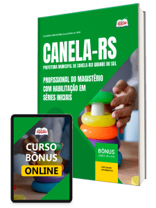 Apostila Prefeitura de Canela-RS 2026 - Profissional do Magistério com Habilitação em Séries Iniciais