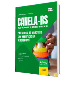 Apostila Prefeitura de Canela-RS 2026 - Profissional do Magistério com Habilitação em Séries Iniciais