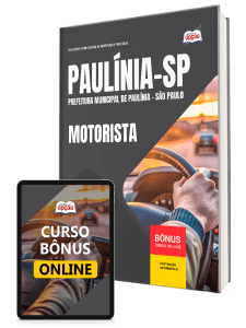 Apostila Prefeitura de Paulínia - SP 2026 - Motorista