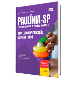 Apostila Prefeitura de Paulínia - SP 2026 - Professor de Educação Básica I - PEB I