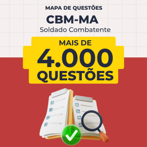 Mapa de Questões Online - CBM-MA - Soldado Combatente - 4 Mil Questões