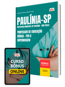 Apostila Prefeitura de Paulínia - SP 2026 - Professor de Educação Básica - PEB II - Enfermagem