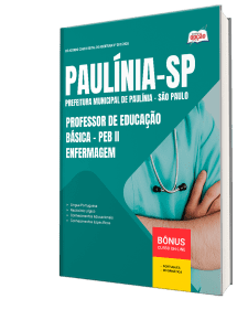 Apostila Prefeitura de Paulínia - SP 2026 - Professor de Educação Básica - PEB II - Enfermagem