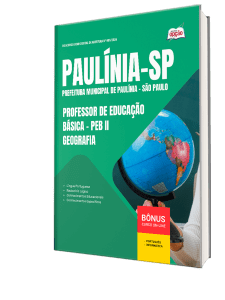 Apostila Prefeitura de Paulínia - SP 2026 - Professor de Educação Básica - PEB II - Geografia