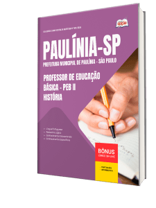 Apostila Prefeitura de Paulínia - SP 2026 - Professor de Educação Básica - PEB II - História