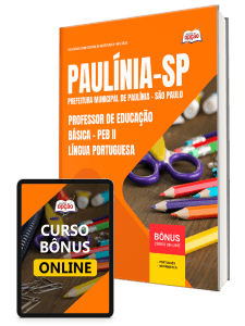 Apostila Prefeitura de Paulínia - SP 2026 - Professor de Educação Básica - PEB II - Língua Portuguesa